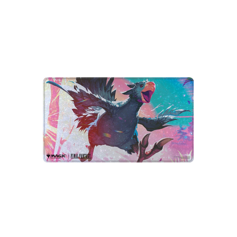 MTG - Tapis de jeu illustré Holofoil - Ultra Pro Magic the Gathering : Final Fantasy : Traveling Black Chocobo MTG - Tapis de jeu illustré Holofoil - Ultra Pro Magic the Gathering : Final Fantasy : Traveling Black Chocobo