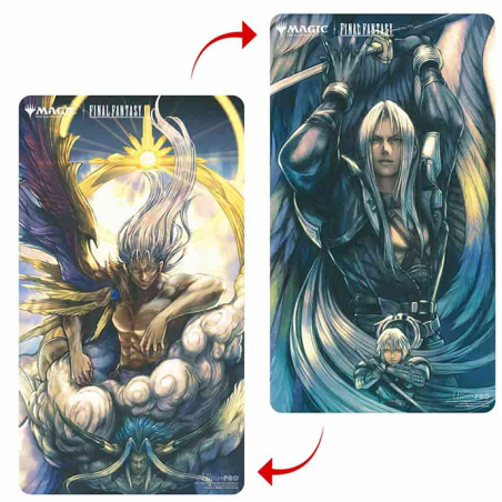 MTG - Tapis de jeu Illustré Magic The Gathering - Final Fantasy - Doub