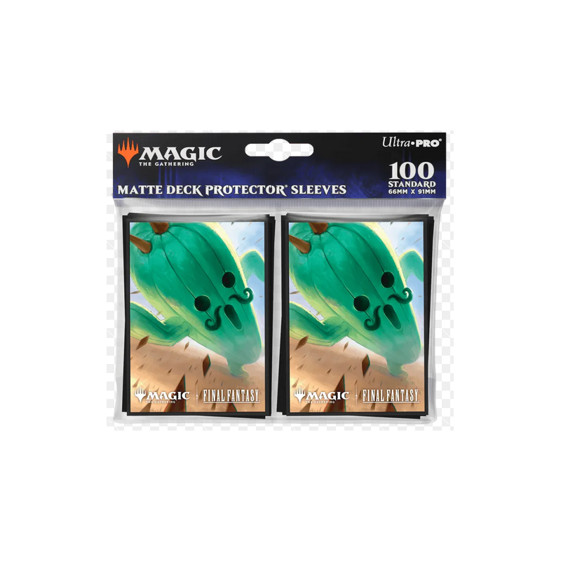 MTG - UltraPro 100 Sleeves : Universes Beyond - Final Fantasy : Jumbo Cactuar MTG - UltraPro 100 Sleeves : Universes Beyond - Final Fantasy : Jumbo Cactuar