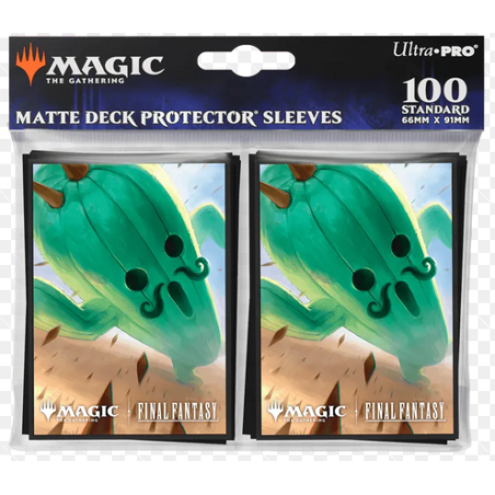 MTG - UltraPro 100 Sleeves : Universes Beyond - Final Fantasy : Jumbo Cactuar