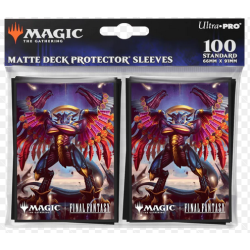 MTG - UltraPro 100 Sleeves : Universes Beyond - Final Fantasy : Summon, Bahamutr