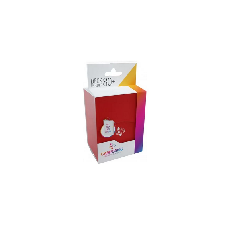 Gamegenic Deck Box Boite de rangement case 80+ Standard - Rouge Gamegenic Deck Box Boite de rangement case 80+ Standard - Rouge