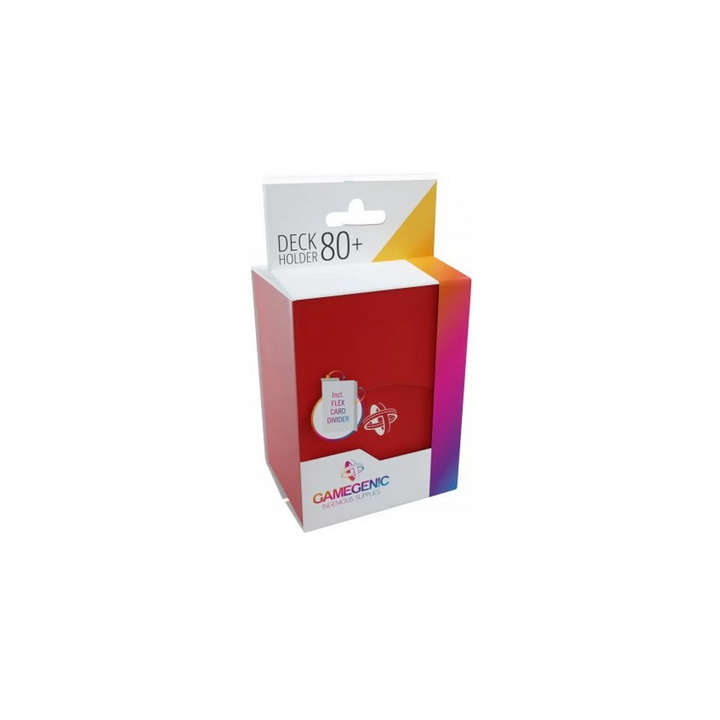 Gamegenic Deck Box Boite de rangement case 80+ Standard - Rouge