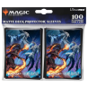 MTG - UltraPro 100 Sleeves : Universes Beyond - Final Fantasy : Bahamut & Ifrit