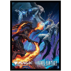 MTG - UltraPro 100 Sleeves : Universes Beyond - Final Fantasy : Bahamut & Ifrit