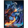 MTG - UltraPro 100 Sleeves : Universes Beyond - Final Fantasy : Bahamut & Ifrit