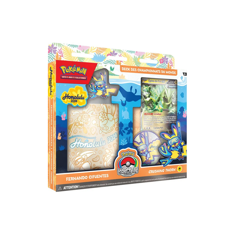 Pokémon - Deck Des Championnats Du Monde 2024 : Fernando Cifuentes Pokémon - Deck Des Championnats Du Monde 2024 : Fernando Cifuentes
