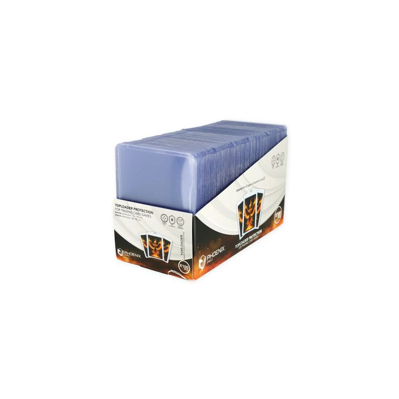 Phoenix Shield - Lot de 100 Top Loaders