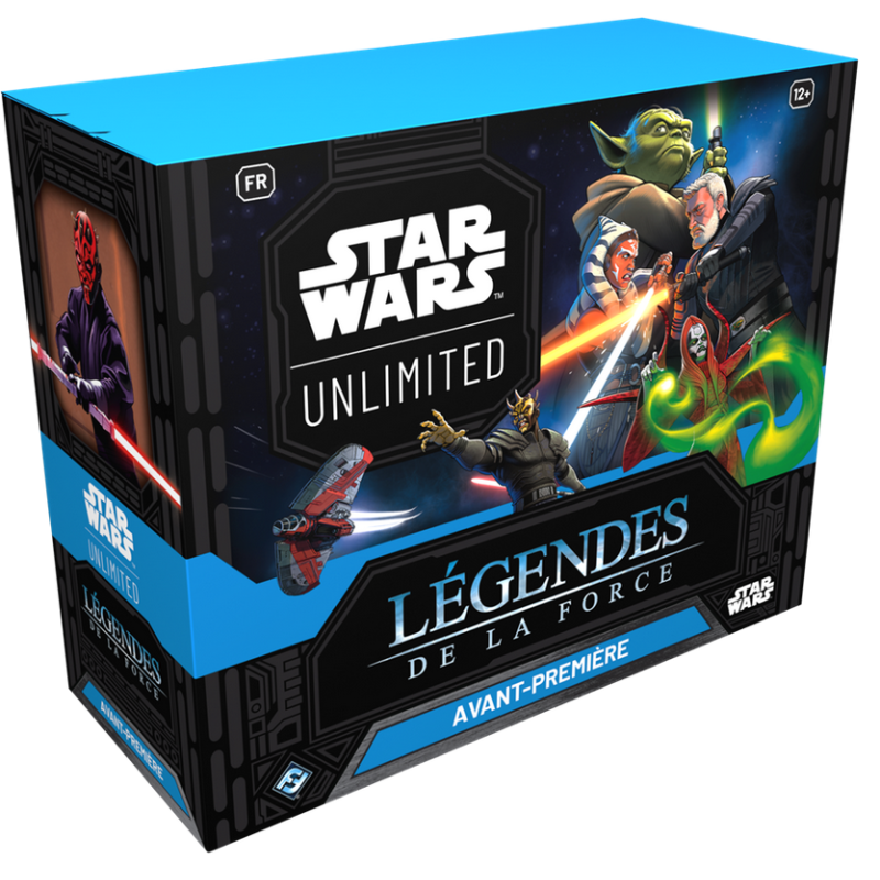 PROCHAINEMENT : Kit d'Avant-première Star Wars Unlimited - Légendes de la Force PROCHAINEMENT : Kit d'Avant-première Star Wars Unlimited - Légendes de la Force
