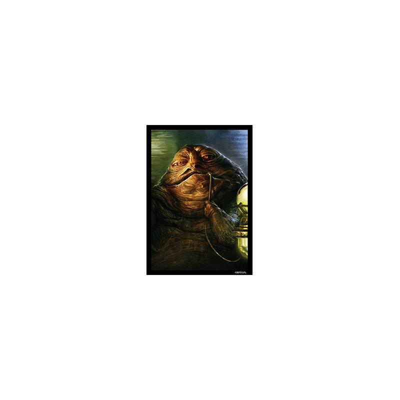Protège-cartes illustré art sleeves : Jabba the Hutt - Limited edition Protège-cartes illustré art sleeves : Jabba the Hutt - Limited edition
