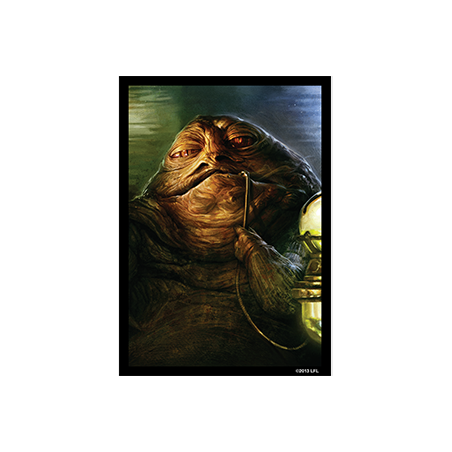 Protège-cartes illustré art sleeves : Jabba the Hutt - Limited edition