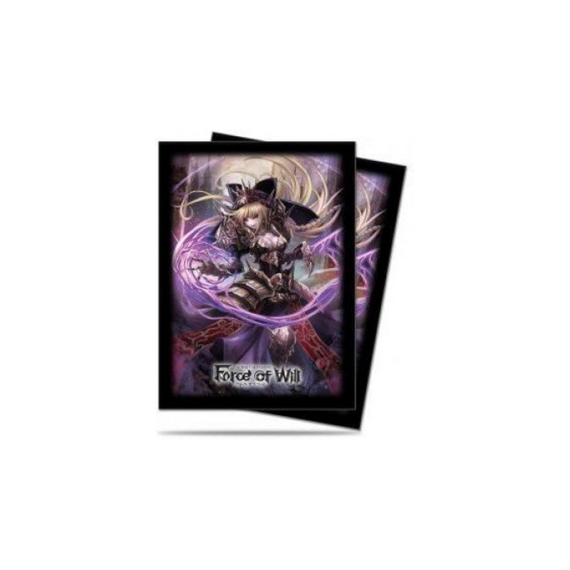 Protège-cartes - 65 Sleeves Standard - Ultra Pro - Force Of Will : Dark Faria Protège-cartes - 65 Sleeves Standard - Ultra Pro - Force Of Will : Dark Faria