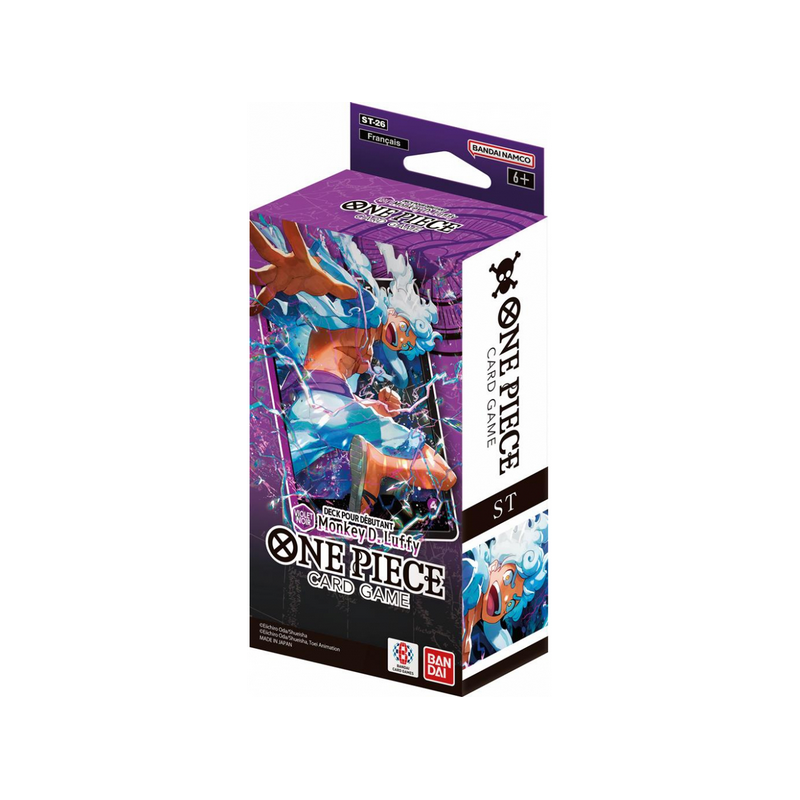 One Piece : Deck de démarrage : Violet - Monkey.D.Luffy ST26 - Français