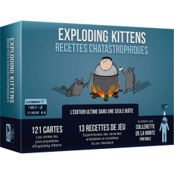 Jeux de société - Exploding Kittens : Recettes Chatastrophiques