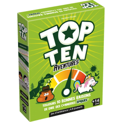 Jeux de société - Top Ten Aventures
