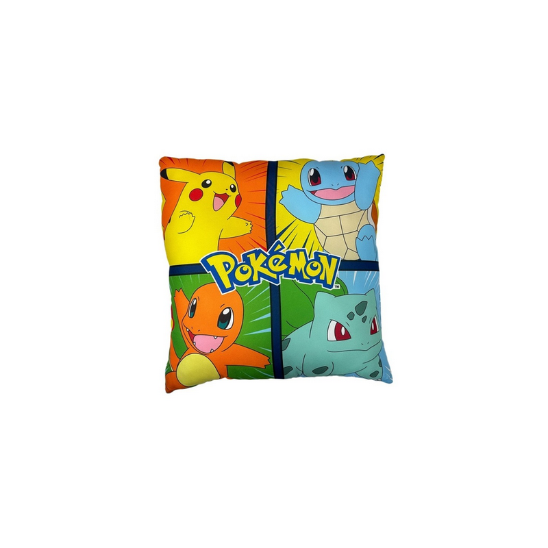 Pokémon - Coussin double face Pikachu et ses amis (40x40cm)