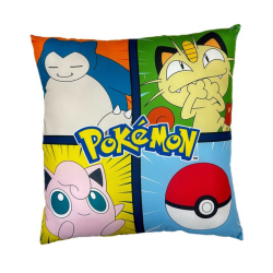 Pokémon - Coussin double face Pikachu et ses amis (40x40cm)