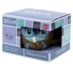 Disney - Tasse 3D en céramique Stitch Noix de Coco - 414ml