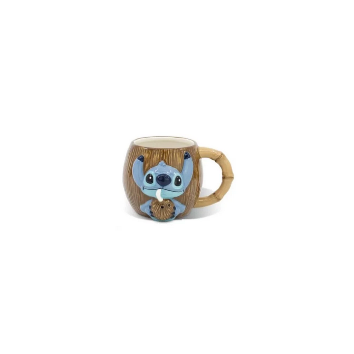 Disney - Tasse 3D en céramique Stitch Noix de Coco - 414ml
