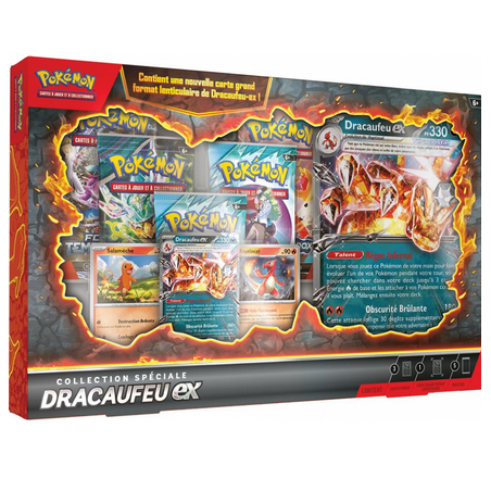 Pokémon : Coffret Collection Spéciale Dracaufeu-ex