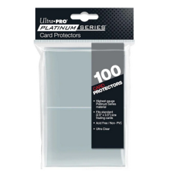 Sleeve - Ultra PRO - Protèges Cartes - Format Standard - Platinum - par 100
