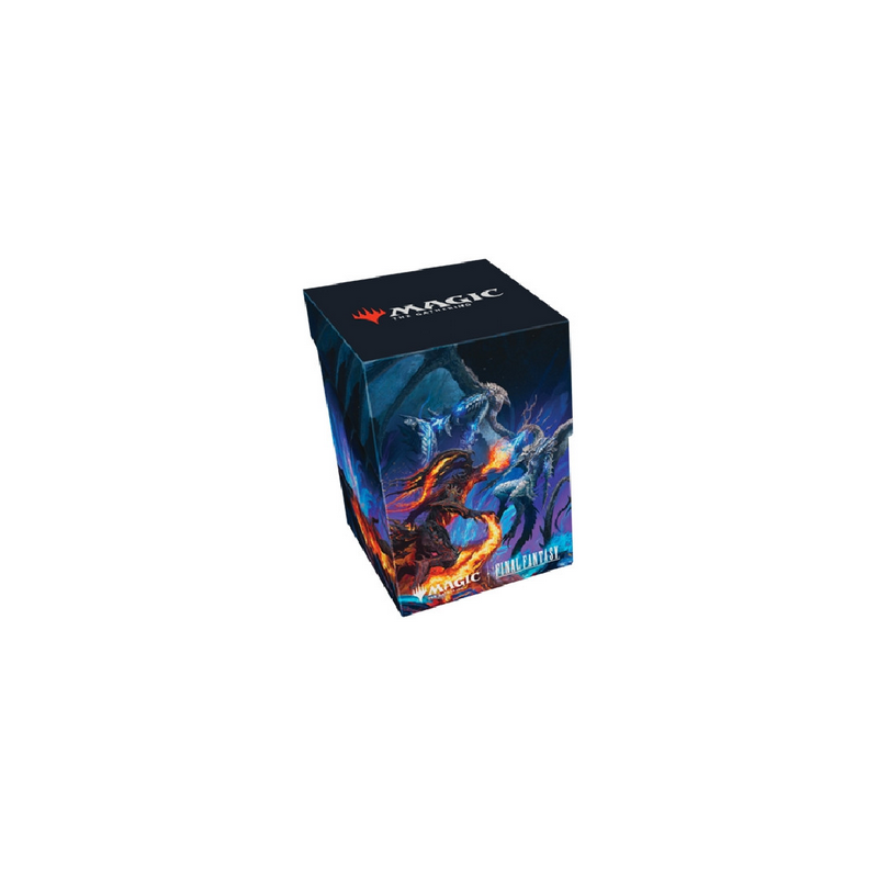 MTG - Deckbox - Magic the Gathering x Final Fantasy : Ifrit & Bahamut