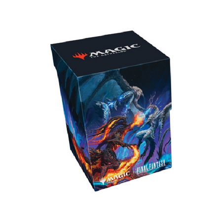 MTG - Deckbox - Magic the Gathering x Final Fantasy : Ifrit & Bahamut