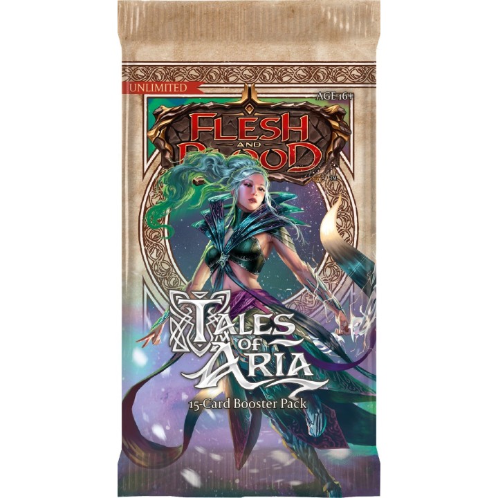Boite Complète Booster Flesh and Blood Anglais - Tales of Aria : Unlimited