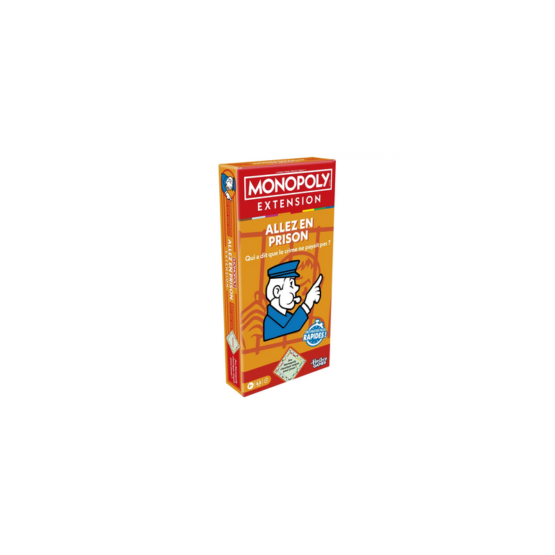 Jeux de société - Monopoly : Extension Allez en prison Jeux de société - Monopoly : Extension Allez en prison