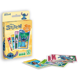Jeux de société -  Jeu de Familles 4 en 1 : Stitch