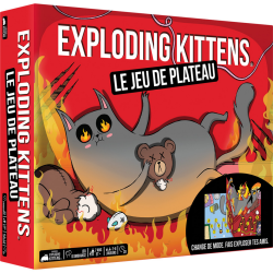 Jeux de société - Exploding Kittens : Le Jeu de Plateau