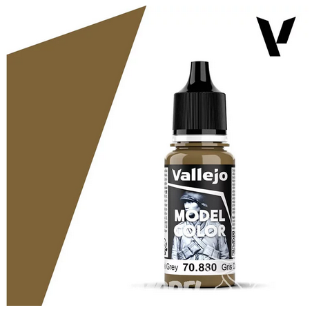 Peinture Vallejo Model Color : Gris Kaki - Khaki Grey