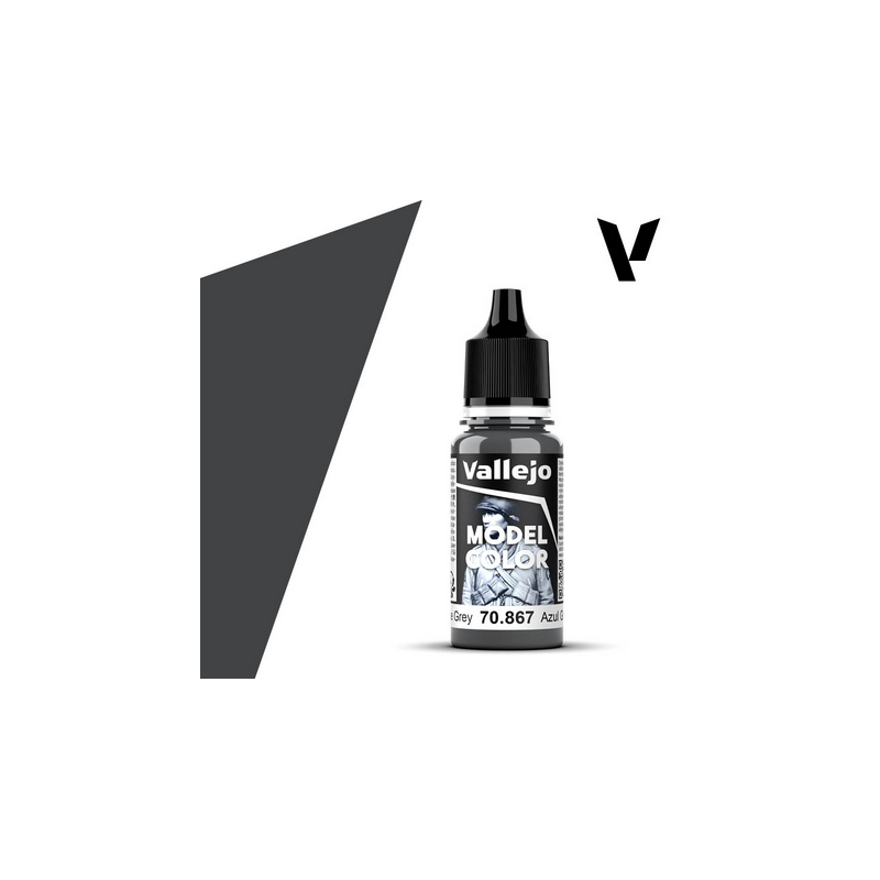 Peinture Vallejo Model Color : Bleu Gris Foncé - Dark Blue Grey Peinture Vallejo Model Color : Bleu Gris Foncé - Dark Blue Grey