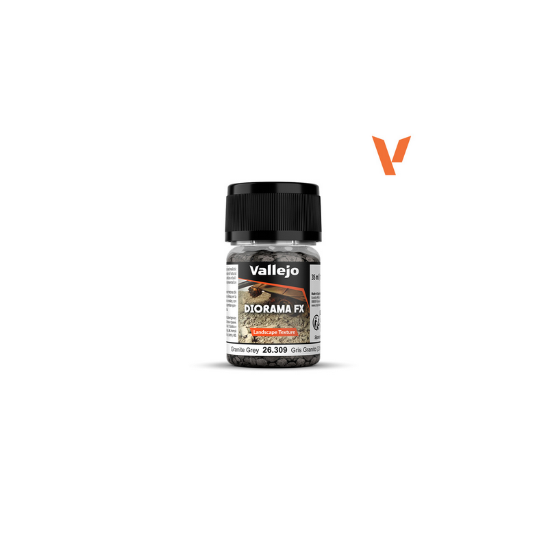 Diorama FX Vallejo Landscape Texture : Sable et Graviers Granit gris (2-5 mm) Diorama FX Vallejo Landscape Texture : Sable et Graviers Granit gris (2-5 mm)