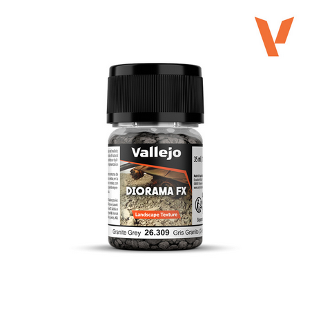 Diorama FX Vallejo Landscape Texture : Sable et Graviers Granit gris (2-5 mm)