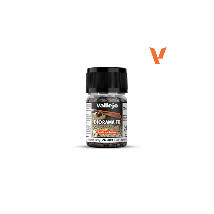 Diorama FX Vallejo Landscape Texture : Sable et Graviers Granit gris (2-5 mm)