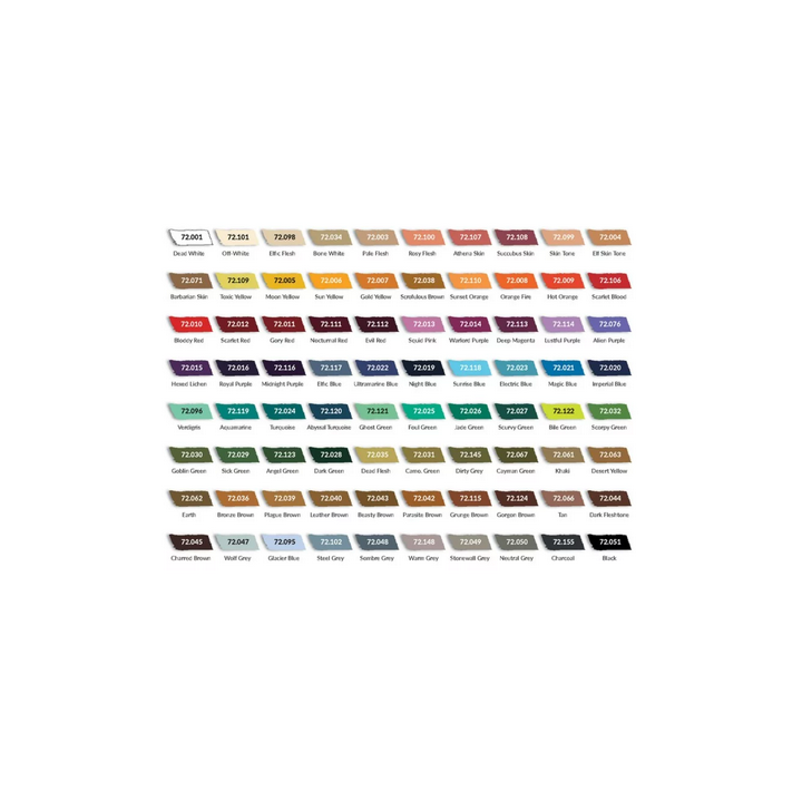 Peinture Vallejo - Mallette 80 teintes - Game Color :