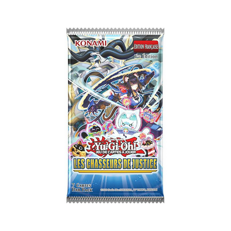 Précommande : YGO - Booster Yu-Gi-Oh! Les Chasseurs de Justice