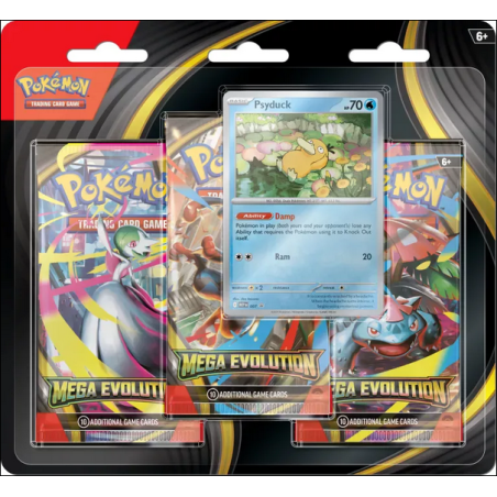 PROCHAINEMENT : Pokémon - Tripack Méga-Évolution :  Psykokwak
