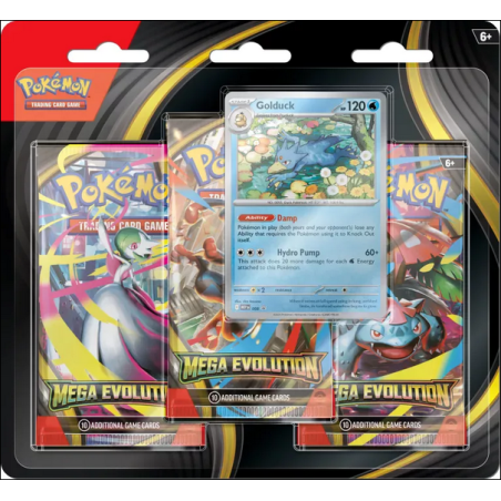 PROCHAINEMENT : Pokémon - Tripack Méga-Évolution :  Akwakwak