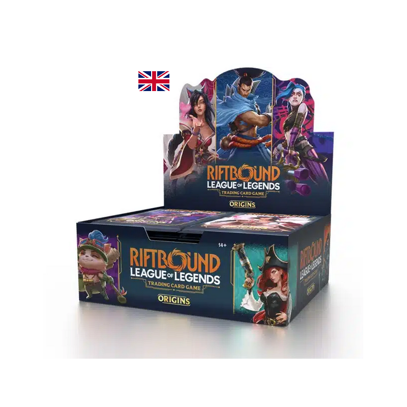 PROCHAINEMENT : Riftbound : League Of Legends - Set 1: Origins - Boite complète - Anglais