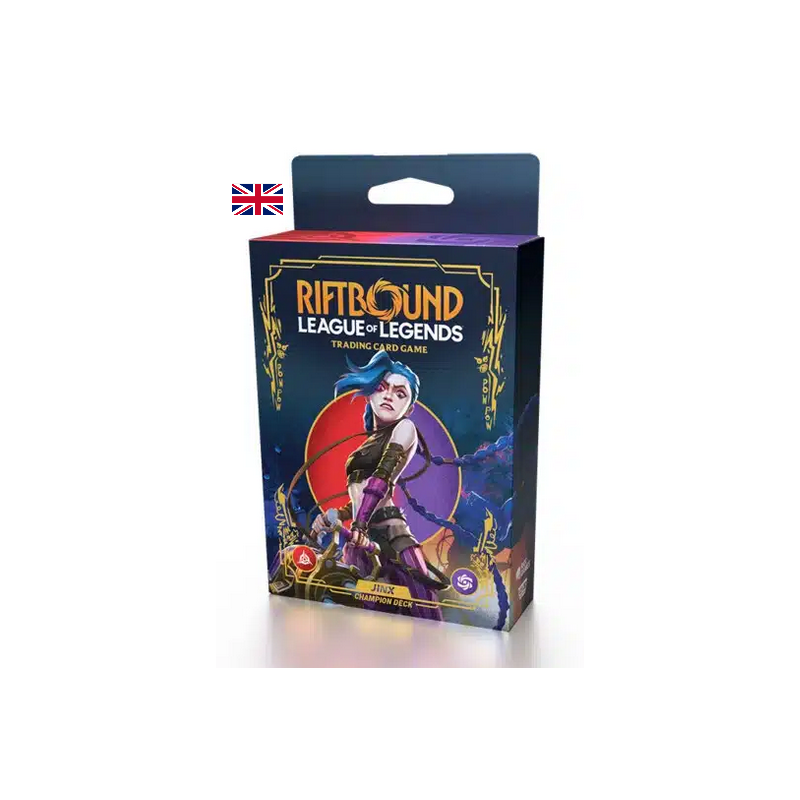 Riftbound: League Of Legends - Set 1: Origins - Deck Jinx - Anglais