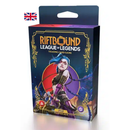 Riftbound: League Of Legends - Set 1: Origins - Deck Jinx - Anglais