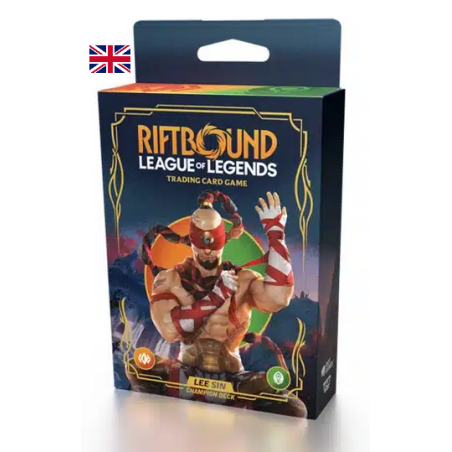 Riftbound: League Of Legends - Set 1: Origins - Deck Lee Sin - Anglais