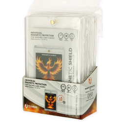Phoenix Shield - Lot de 5 Protection acrylique magnétique pour carte