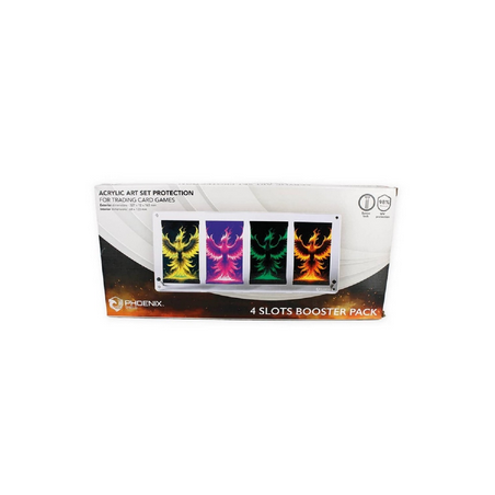 Phoenix Shield - Cadre - Protection Acrylique Booster : 4 boosters