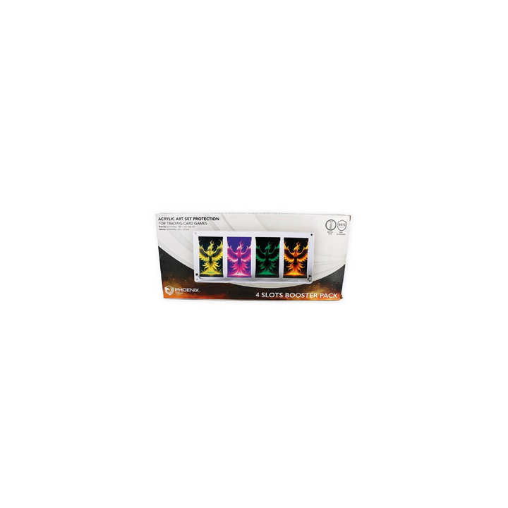 Phoenix Shield - Cadre - Protection Acrylique Booster : 4 boosters