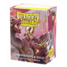 Dragon Shield - 100 Standard Sleeves - Matte : Pomegranate & Gold