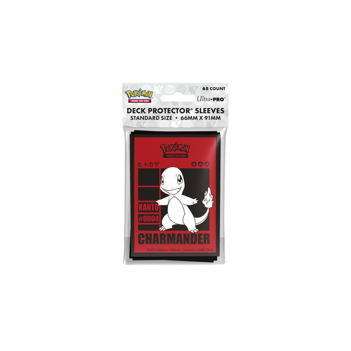 Standard Sleeves illustrés - Ultra Pro - Protège carte - Pokémon : Salamèche