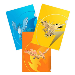 Ultra Pro - Pack de 3 folios de tournoi - Pokémon : Electhor, Sulfura et Artikodin